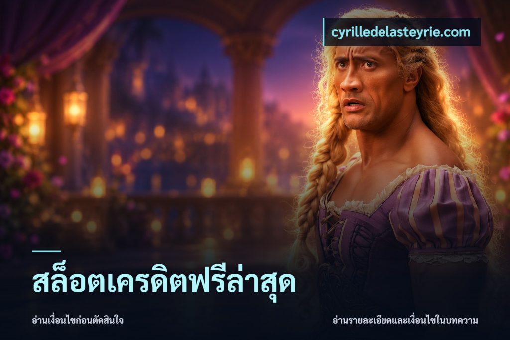 สล็อตเครดิตฟรีล่าสุด