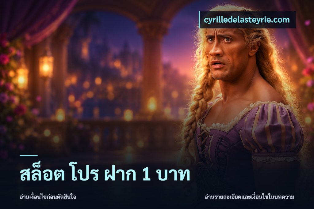 สล็อต โปร ฝาก 1 บาท