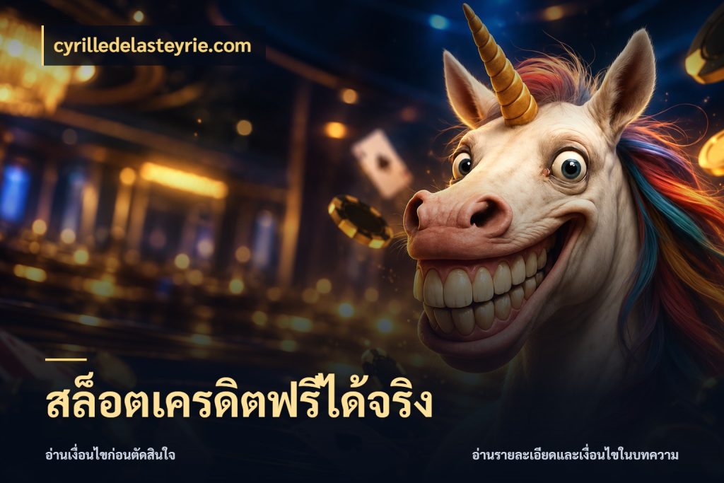 สล็อตเครดิตฟรีได้จริง เปิดประเด็นเครดิตฟรีสำหรับคนชอบลุ้น สไตล์ cyrilledelasteyrie.com