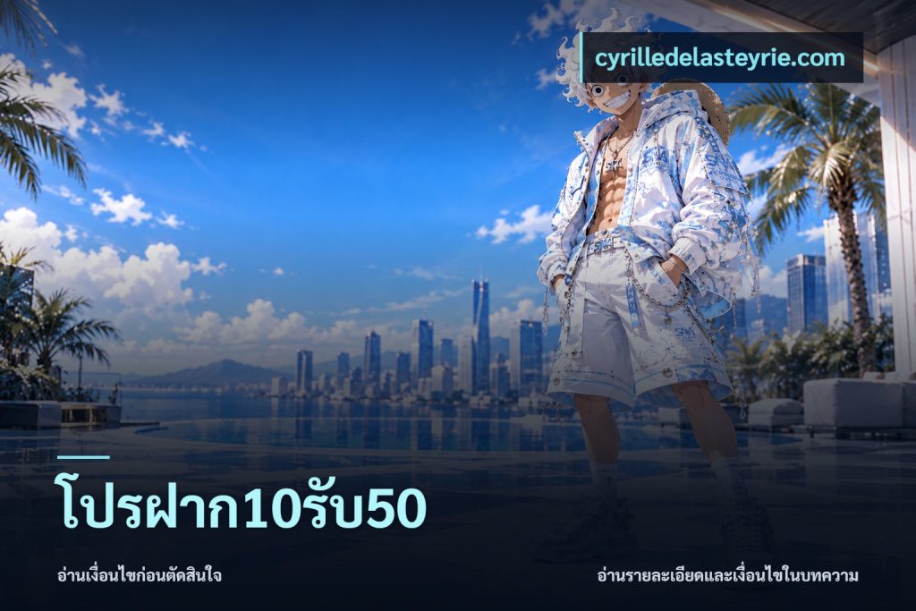 โปรฝาก10รับ50