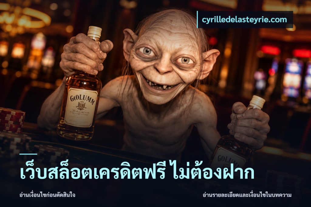 เว็บสล็อตเครดิตฟรี ไม่ต้องฝาก