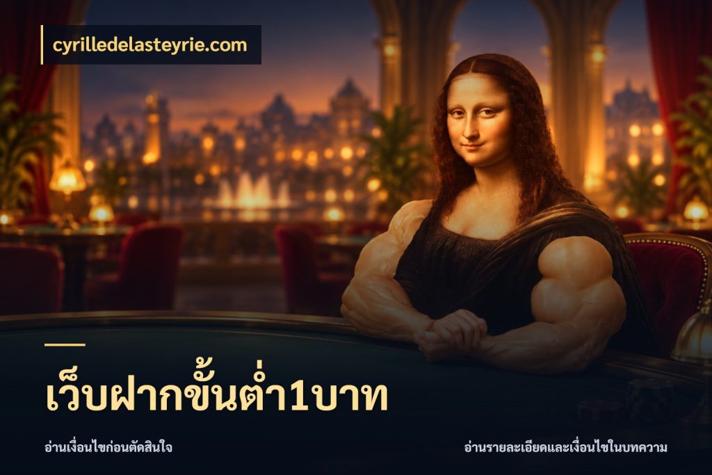 เว็บฝากขั้นต่ำ1บาท เกมที่ชอบในขอบเขตเงินของตัวเอง ในมุม cyrilledelasteyrie.com