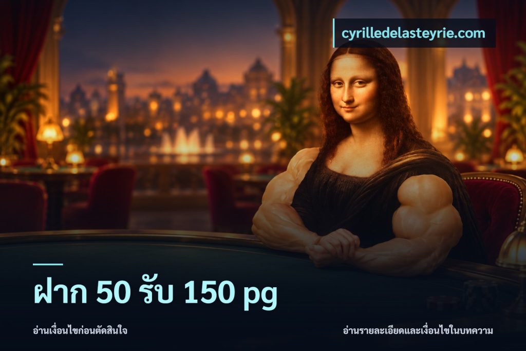 ฝาก 50 รับ 150 pg