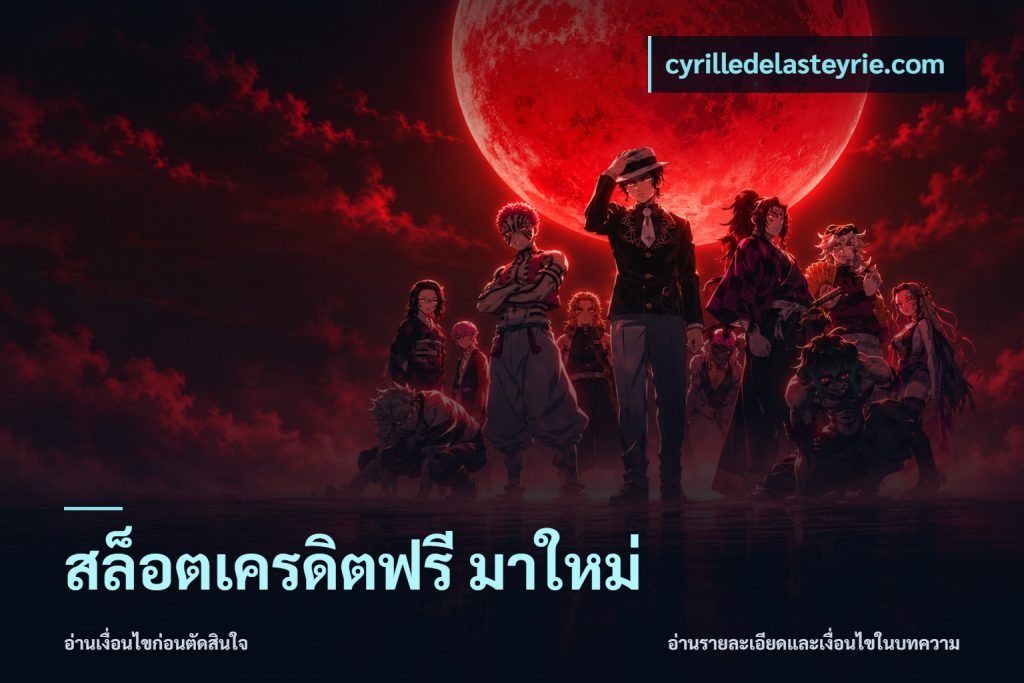 สล็อตเครดิตฟรี มาใหม่