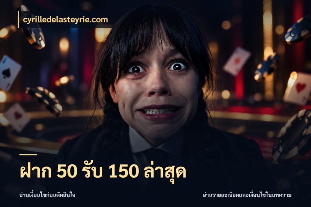 ฝาก 50 รับ 150 ล่าสุด cyrilledelasteyrie.com จุดเด่นของเครดิตที่คนชอบเกมอยากรู้