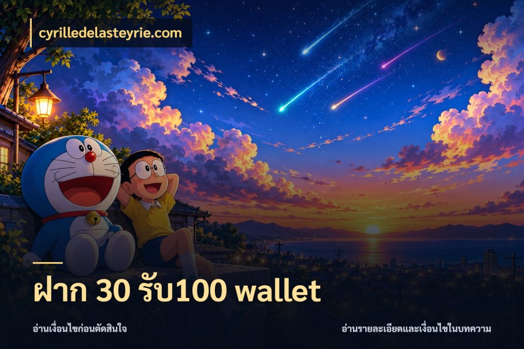 ฝาก 30 รับ100 wallet จุดเด่นของเครดิตที่คนชอบเกมอยากรู้ ในมุม cyrilledelasteyrie.com