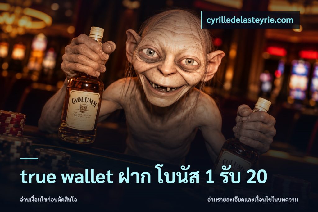true wallet ฝาก โบนัส 1 รับ 20