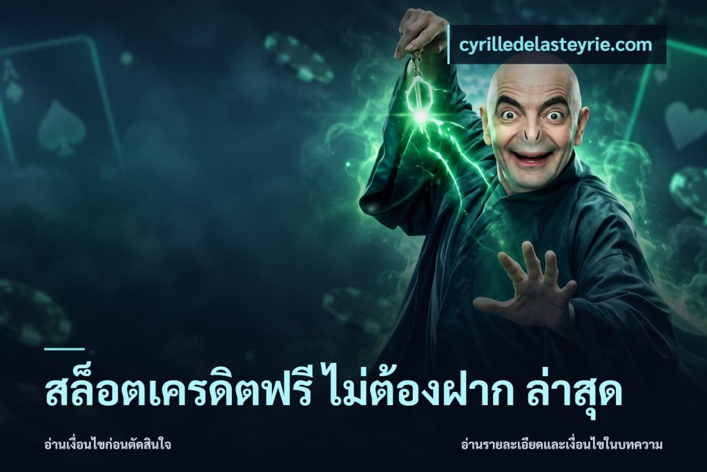 สล็อตเครดิตฟรี ไม่ต้องฝาก ล่าสุด