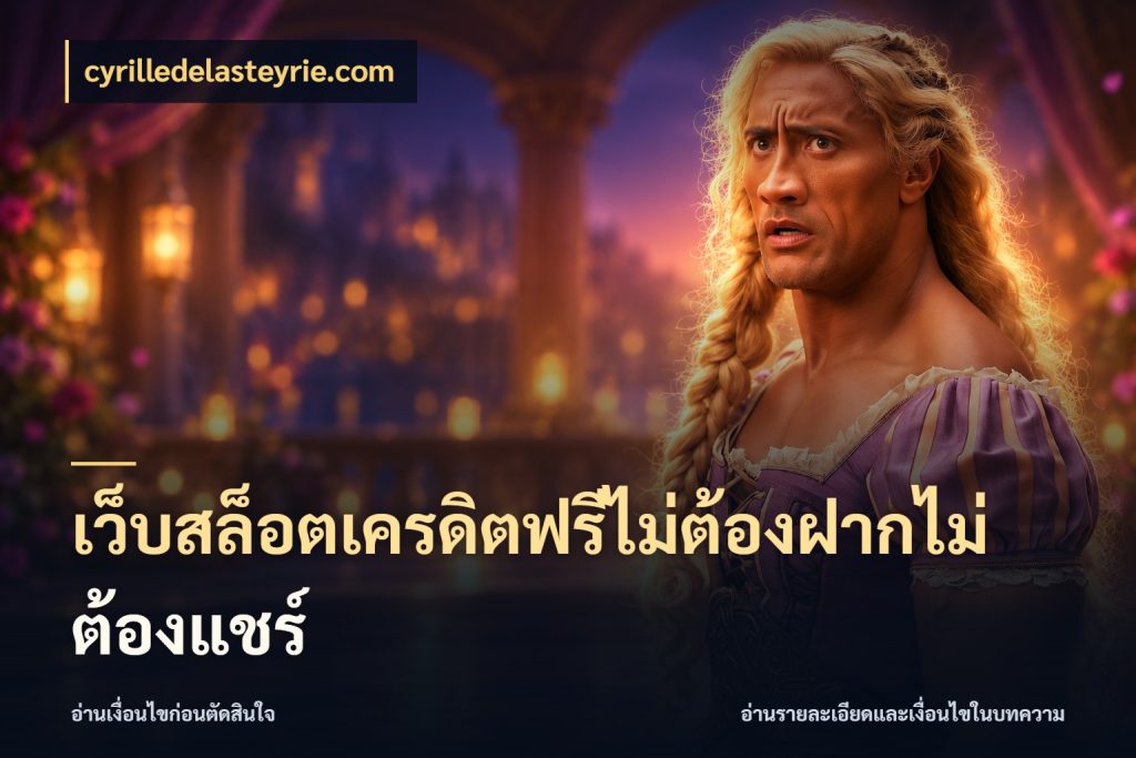 เว็บสล็อตเครดิตฟรีไม่ต้องฝากไม่ต้องแชร์ cyrilledelasteyrie.com สีสันของเครดิตฟรีและเกมแนวที่ชอบ