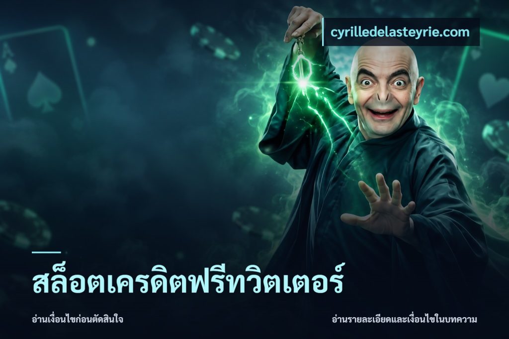 สล็อตเครดิตฟรีทวิตเตอร์