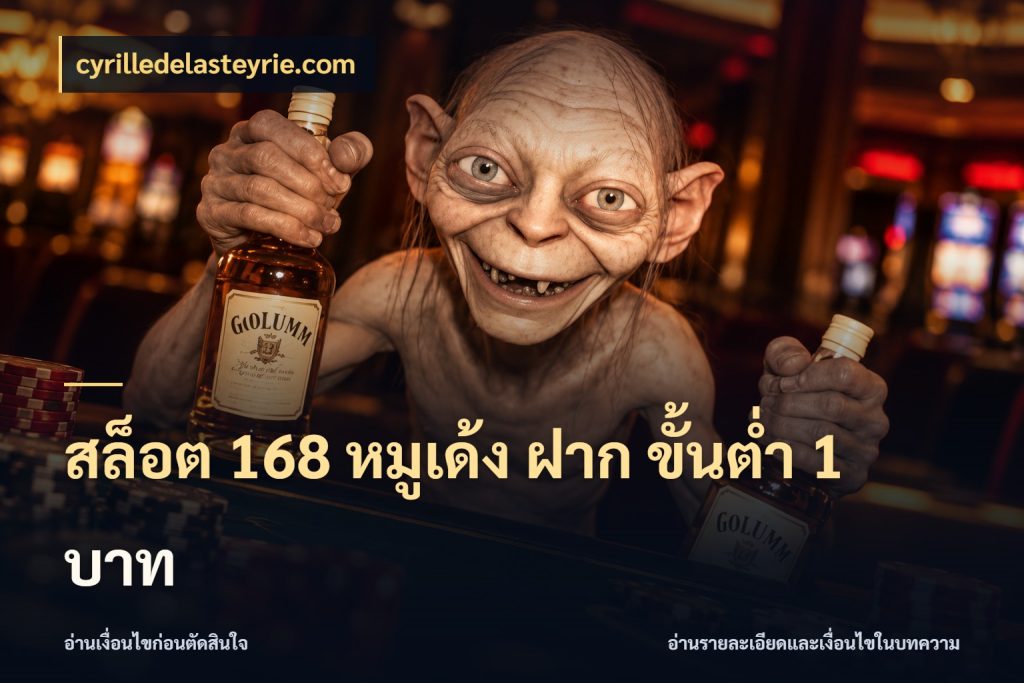 สล็อต 168 หมูเด้ง ฝาก ขั้นต่ำ 1 บาท ทุนเบาก็มีสีสันในจังหวะของคุณ กับ cyrilledelasteyrie.com