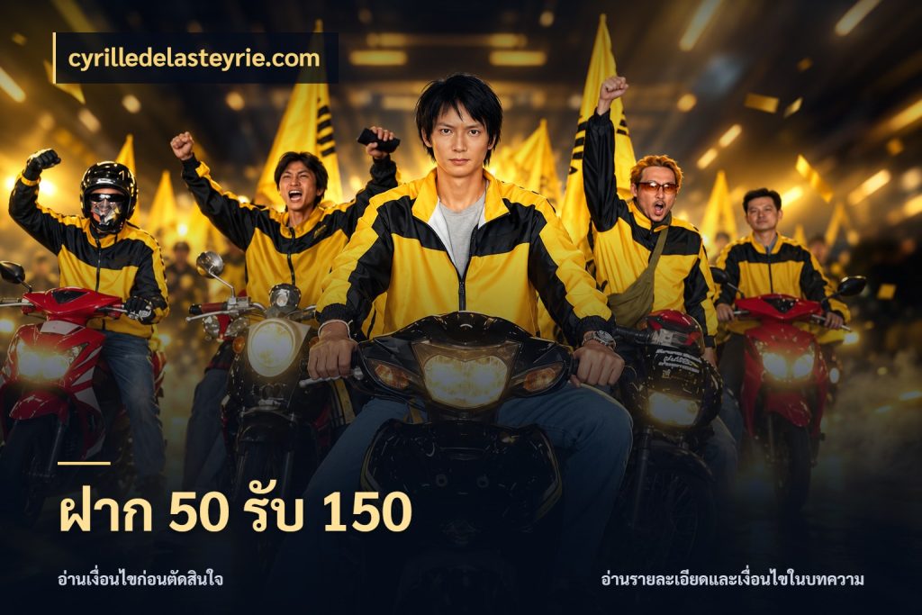 ฝาก 50 รับ 150 สายโบนัสเลือกจังหวะสนุกได้อย่างไร ในมุม cyrilledelasteyrie.com