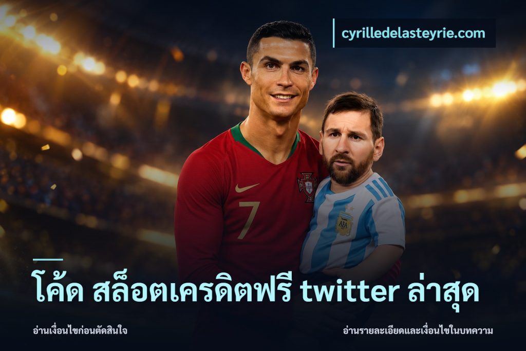โค้ด สล็อตเครดิตฟรี twitter ล่าสุด