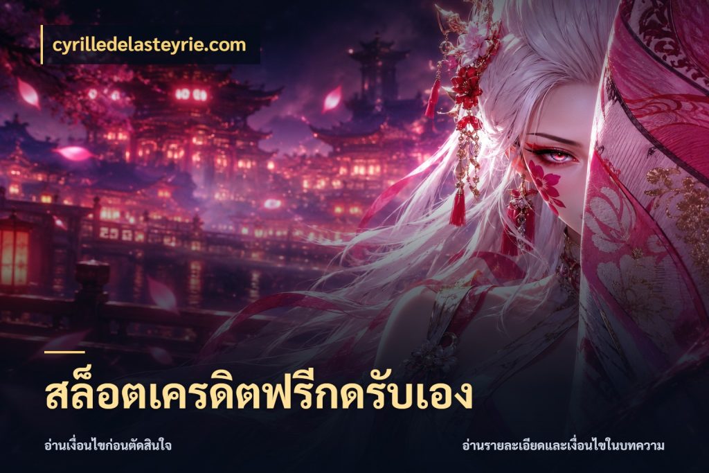 สล็อตเครดิตฟรีกดรับเอง cyrilledelasteyrie.com จากชื่อเครดิตฟรีสู่ความสนุกที่เข้าใจได้