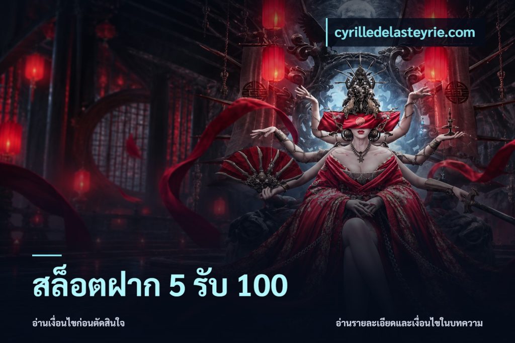 สล็อตฝาก 5 รับ 100