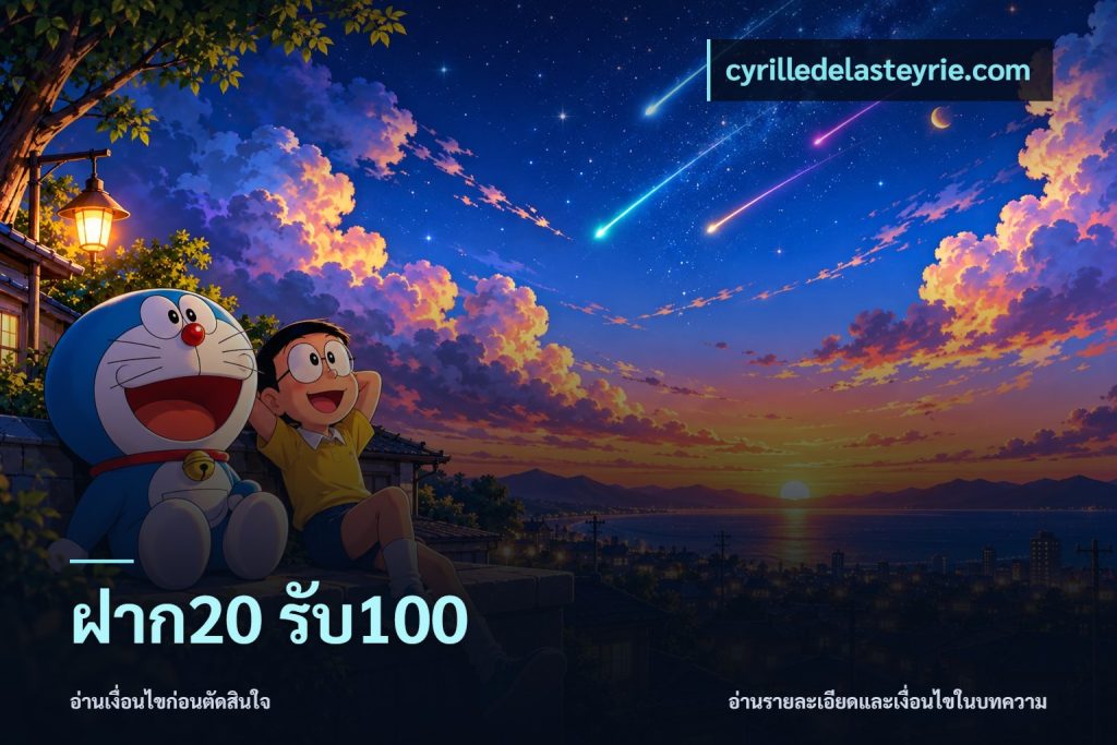 ฝาก20 รับ100