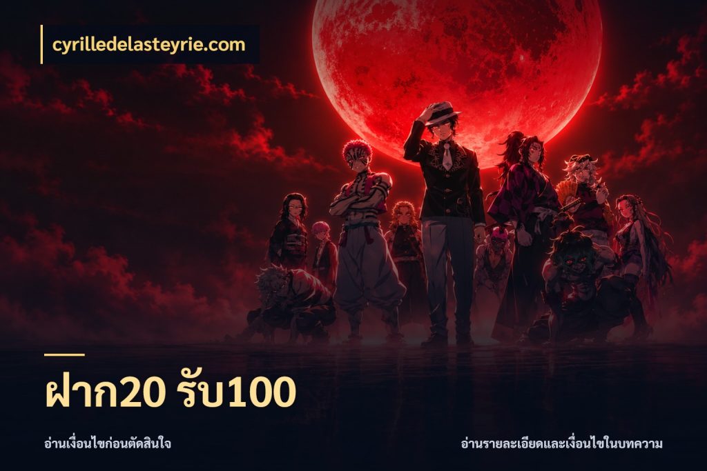 ฝาก20 รับ100 เครดิตกับรูปแบบโปรที่ตรงใจ ในมุม cyrilledelasteyrie.com
