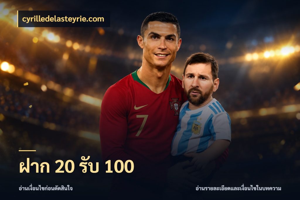 ฝาก 20 รับ 100 โปรกับเกมที่ชอบเลือกให้ตรงสไตล์ สไตล์ cyrilledelasteyrie.com