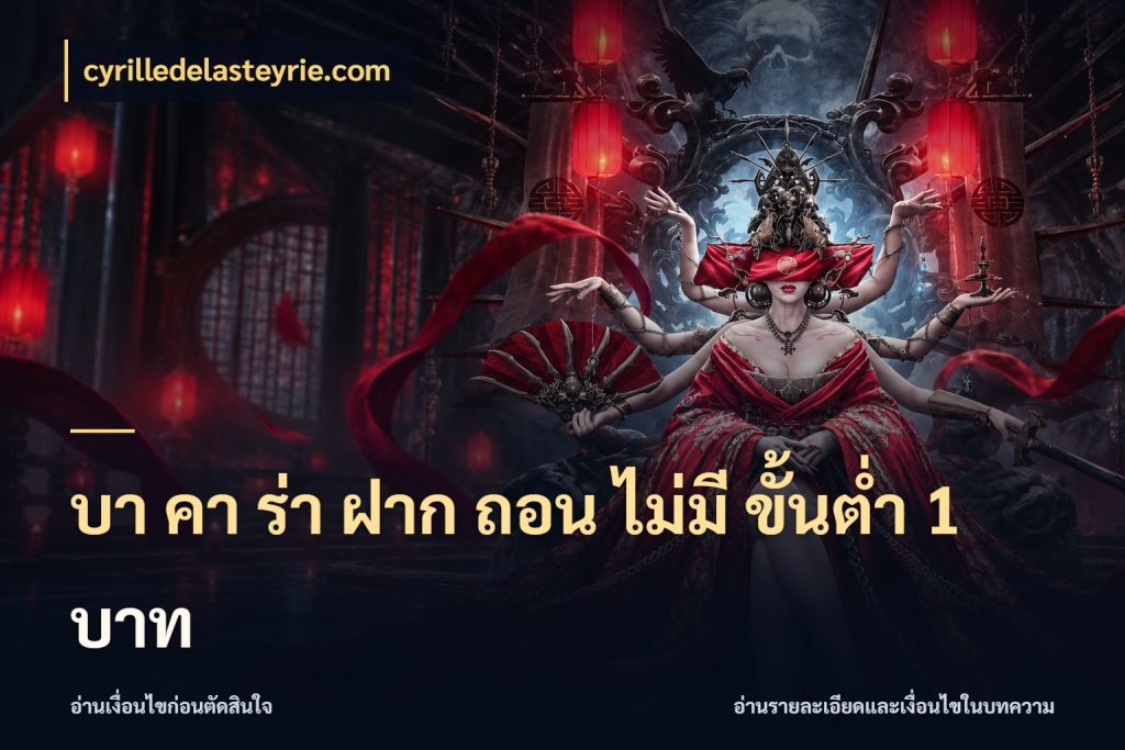 บา คา ร่า ฝาก ถอน ไม่มี ขั้นต่ำ 1 บาท cyrilledelasteyrie.com ยอดที่เกี่ยวข้องกับรูปแบบบาคาร่า