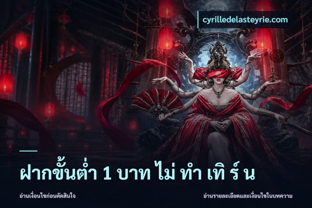 ฝากขั้นต่ำ 1 บาท ไม่ ทำ เทิ ร์ น