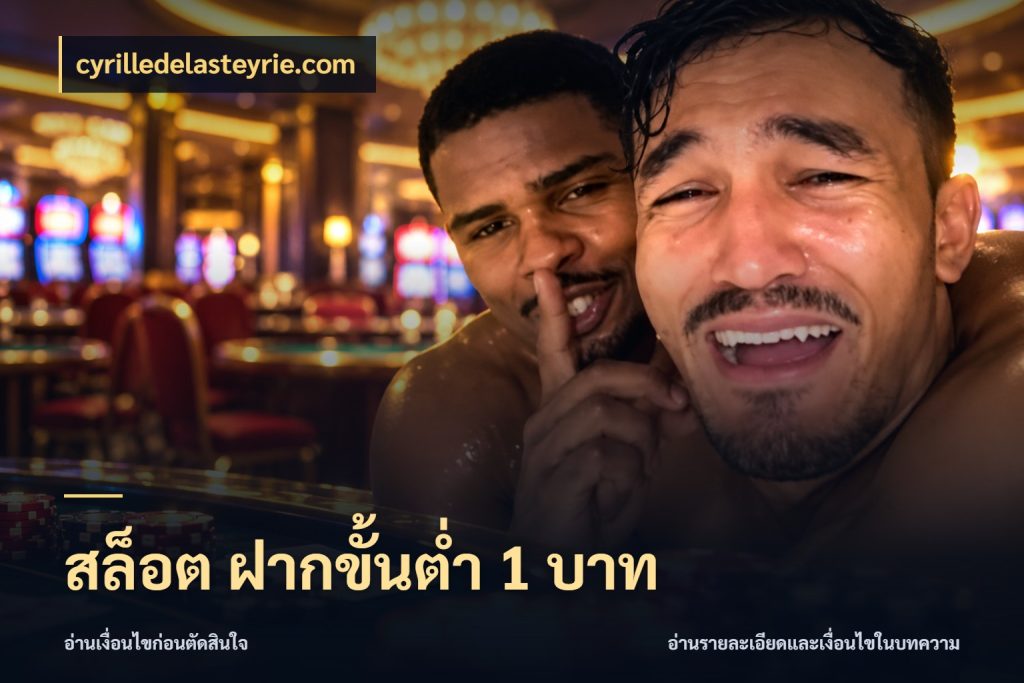 สล็อต ฝากขั้นต่ํา 1 บาท เกมที่ชอบในขอบเขตเงินของตัวเอง ในมุม cyrilledelasteyrie.com