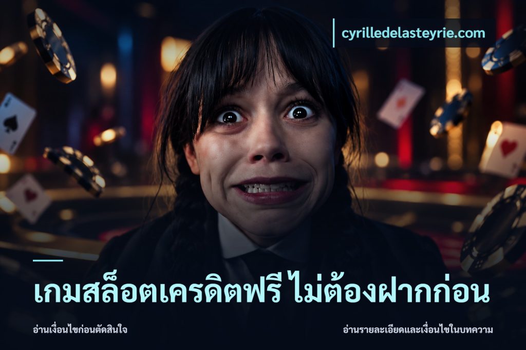 เกมสล็อตเครดิตฟรี ไม่ต้องฝากก่อน