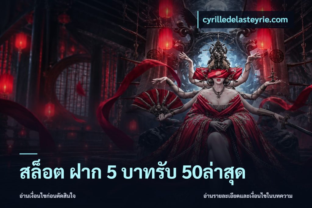 สล็อต ฝาก 5 บาทรับ 50ล่าสุด