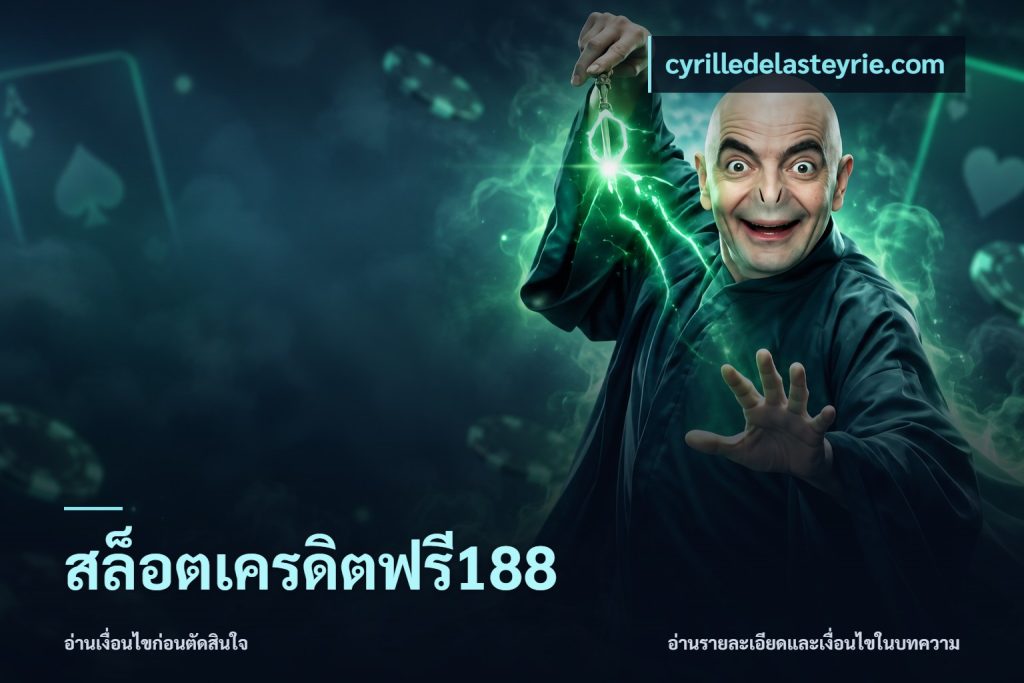 สล็อตเครดิตฟรี188