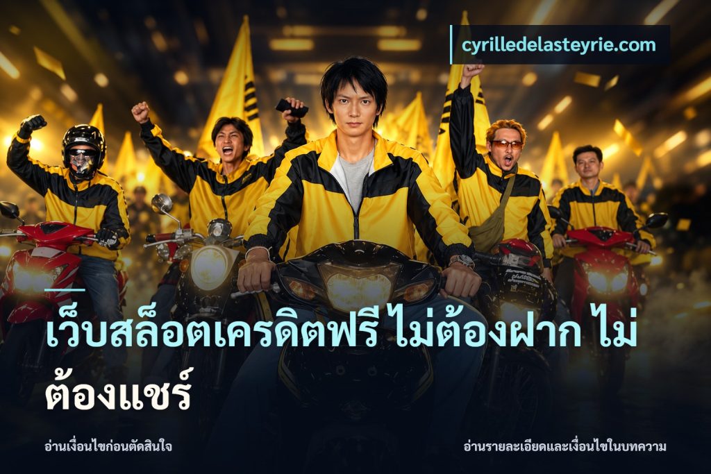 เว็บสล็อตเครดิตฟรี ไม่ต้องฝาก ไม่ต้องแชร์