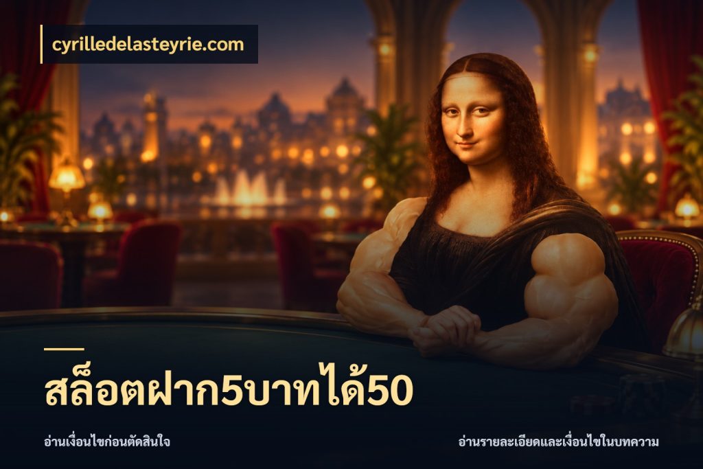 สล็อตฝาก5บาทได้50 เปิดมุมโปรให้เข้ากับเกมแนวโปรด สไตล์ cyrilledelasteyrie.com
