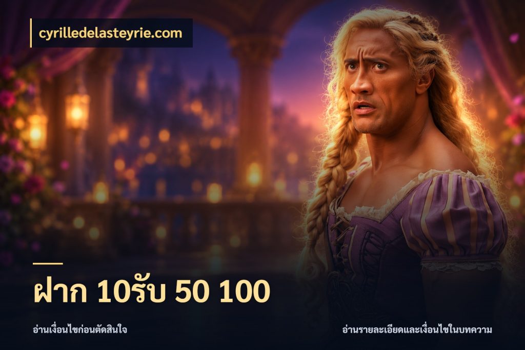 ฝาก 10รับ 50 100 ยอดฝากและยอดรับในมุมของคนชอบลุ้น กับ cyrilledelasteyrie.com