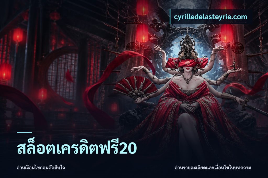สล็อตเครดิตฟรี20