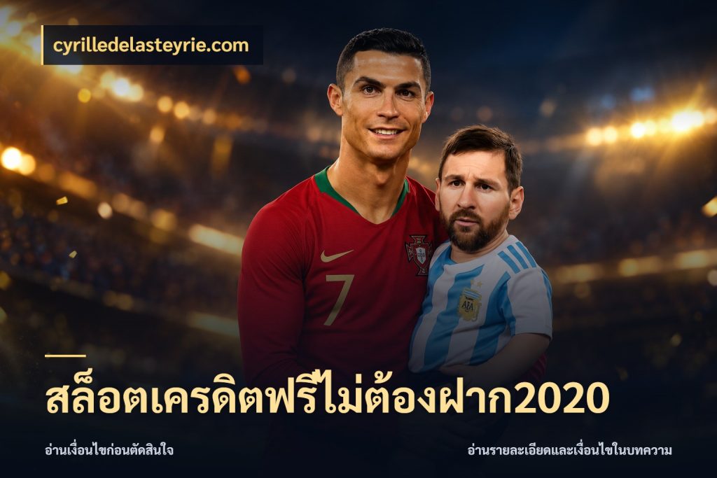 สล็อตเครดิตฟรีไม่ต้องฝาก2020 cyrilledelasteyrie.com สีสันของเครดิตฟรีและเกมแนวที่ชอบ