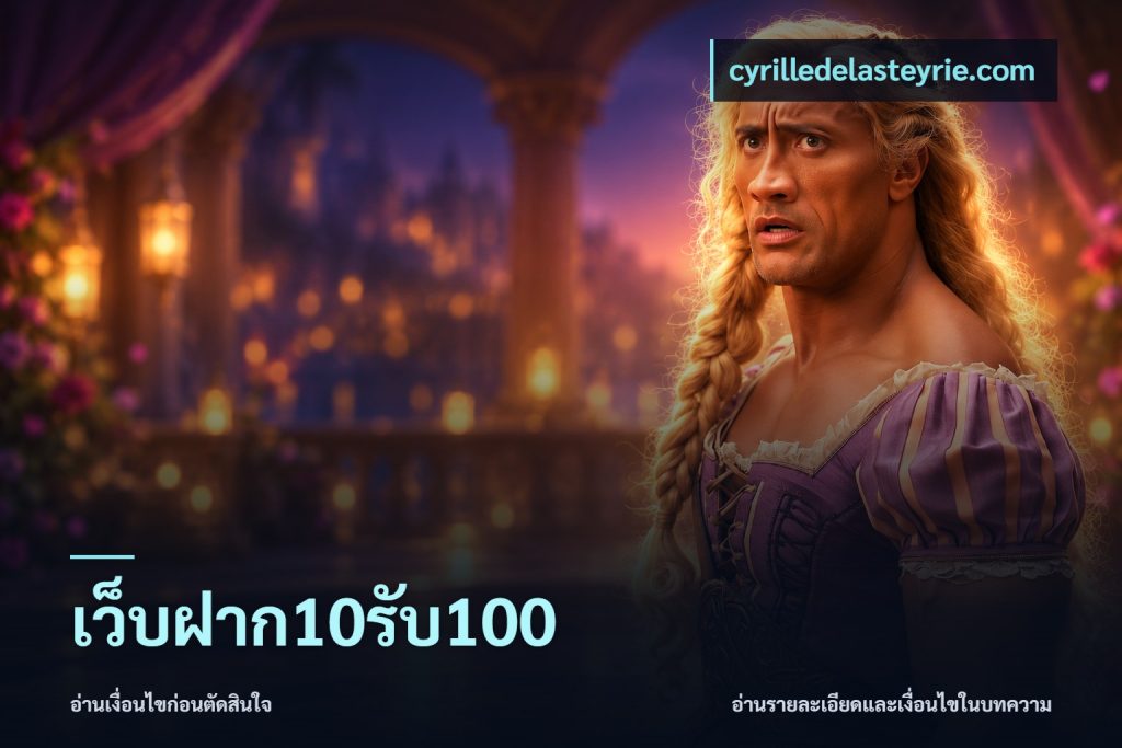 เว็บฝาก10รับ100