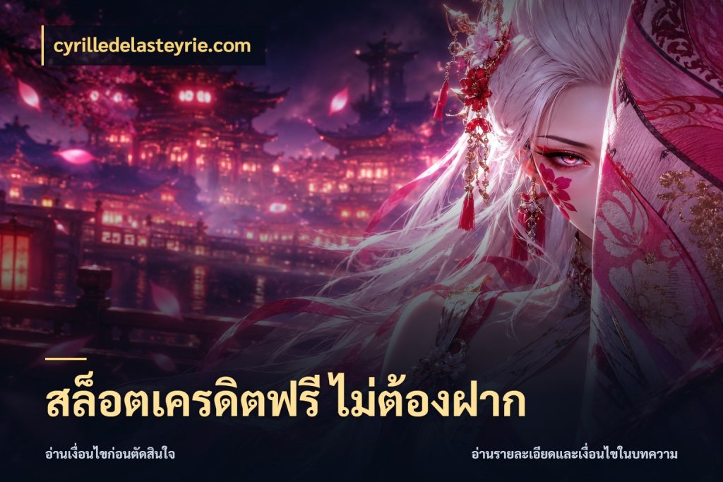 สล็อตเครดิตฟรี ไม่ต้องฝาก เครดิตฟรีในมุมที่สายโบนัสสนใจ ในมุม cyrilledelasteyrie.com