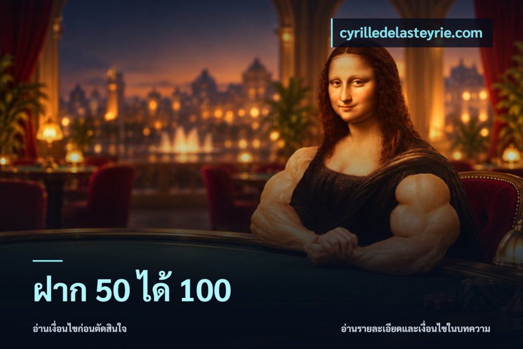 ฝาก 50 ได้ 100