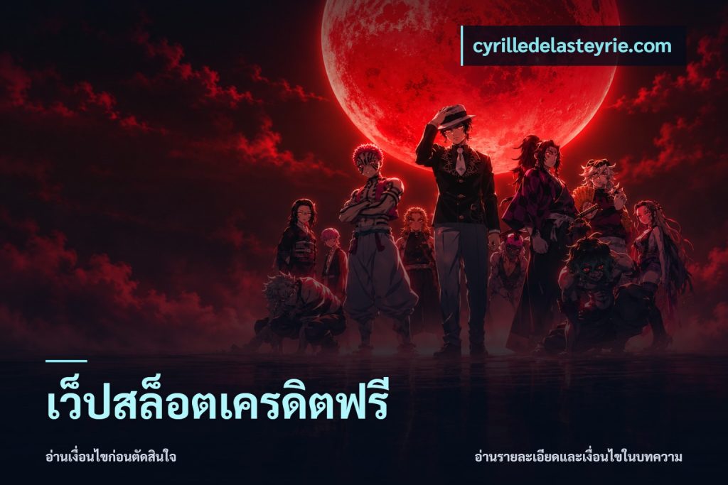 เว็ปสล็อตเครดิตฟรี