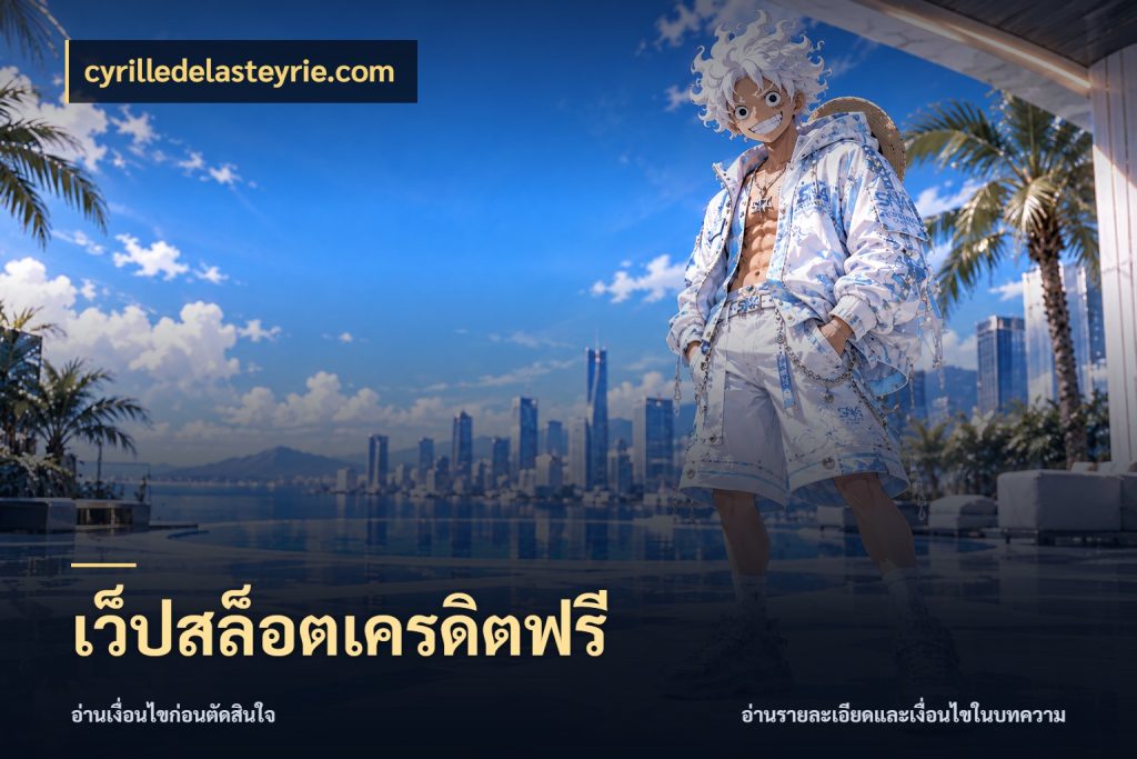 เว็ปสล็อตเครดิตฟรี เครดิตฟรีในมุมที่สายโบนัสสนใจ สไตล์ cyrilledelasteyrie.com