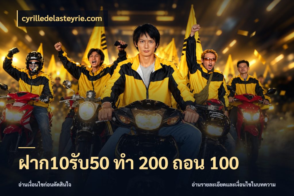 ฝาก10รับ50 ทํา 200 ถอน 100 จับประเด็นยอดรับก่อนเลือกความสนุก สไตล์ cyrilledelasteyrie.com