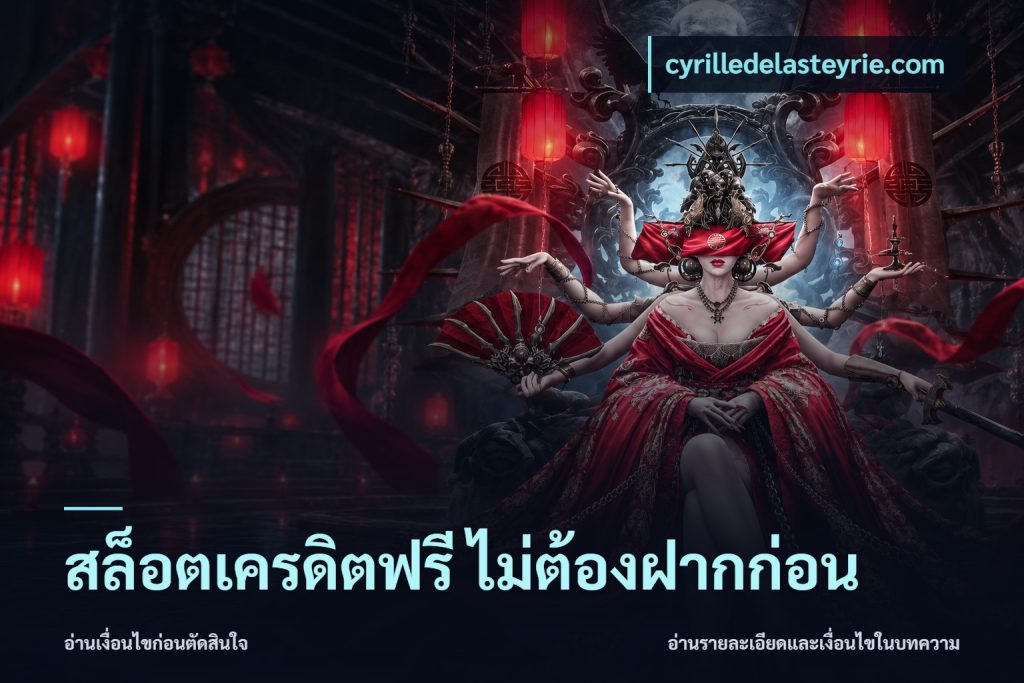 สล็อตเครดิตฟรี ไม่ต้องฝากก่อน