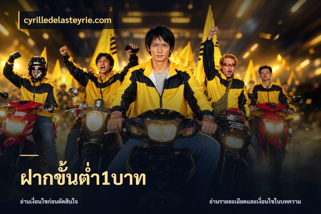 ฝากขั้นต่ำ1บาท มุมสนุกของคนที่กำหนดขอบเขตตัวเอง ในมุม cyrilledelasteyrie.com
