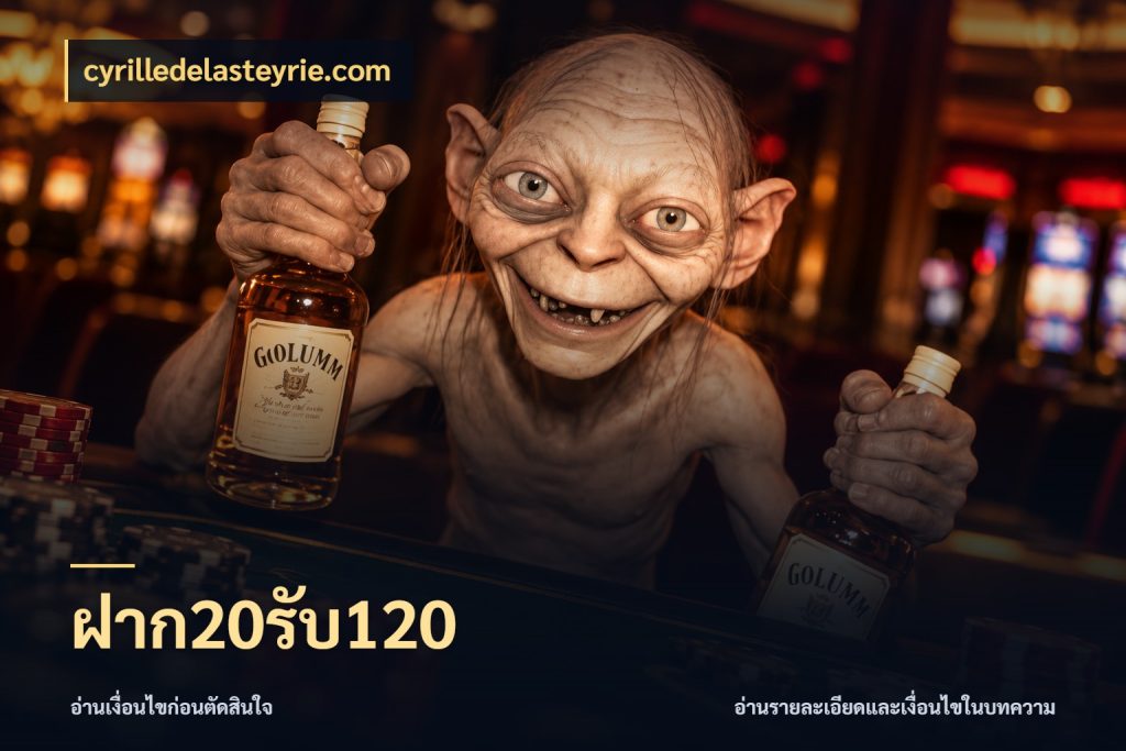 ฝาก20รับ120 cyrilledelasteyrie.com โปรยอดรับที่สายเกมสนใจ