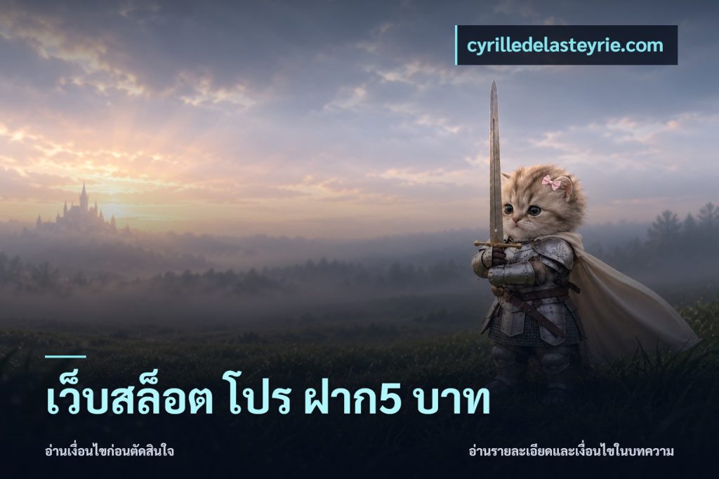 เว็บสล็อต โปร ฝาก5 บาท