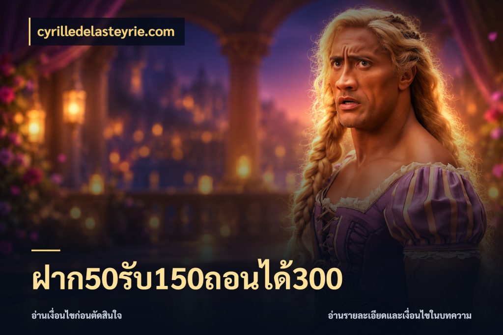 ฝาก50รับ150ถอนได้300 โปรยอดรับที่สายเกมสนใจ กับ cyrilledelasteyrie.com