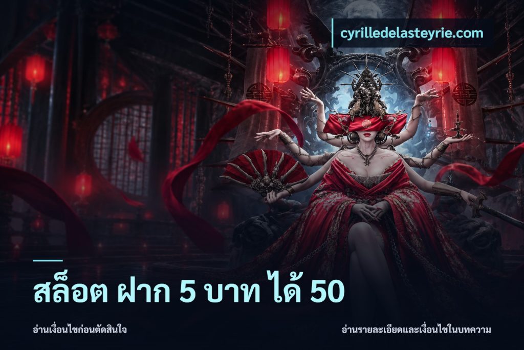 สล็อต ฝาก 5 บาท ได้ 50
