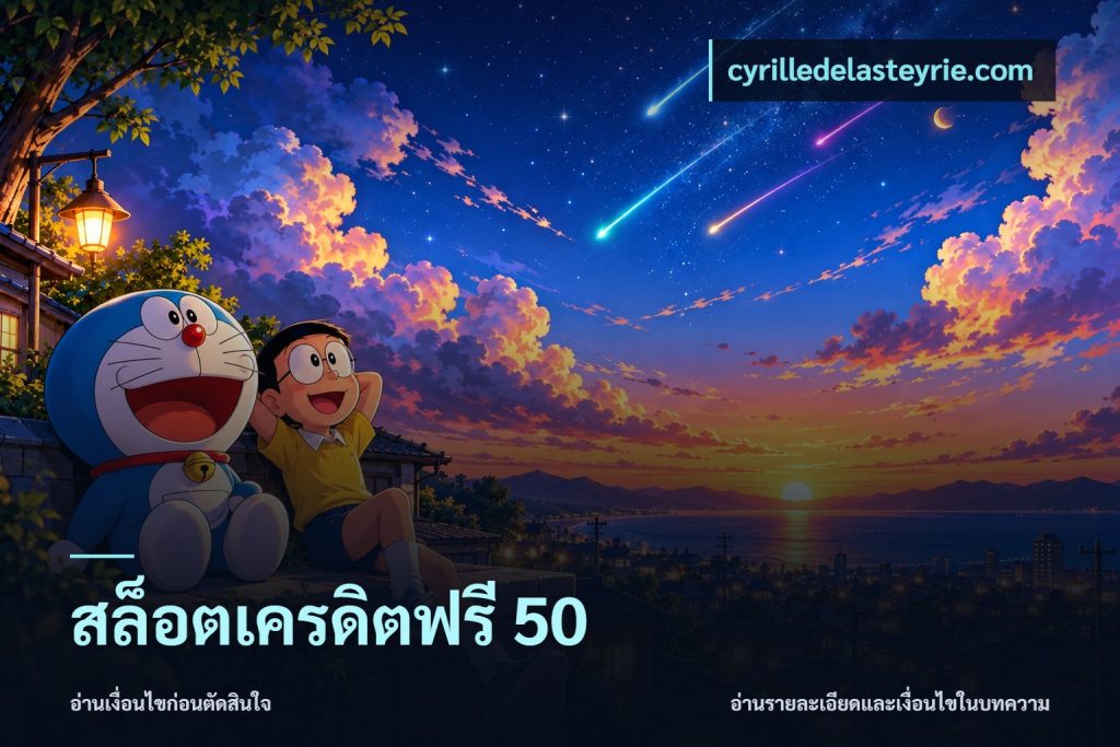สล็อตเครดิตฟรี 50