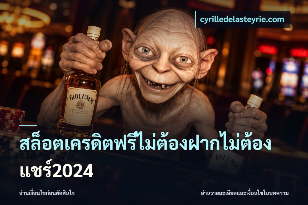 สล็อตเครดิตฟรีไม่ต้องฝากไม่ต้องแชร์2024
