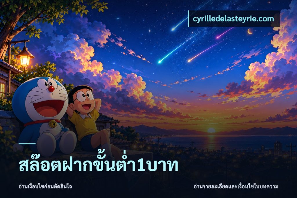 สล๊อตฝากขั้นต่ำ1บาท