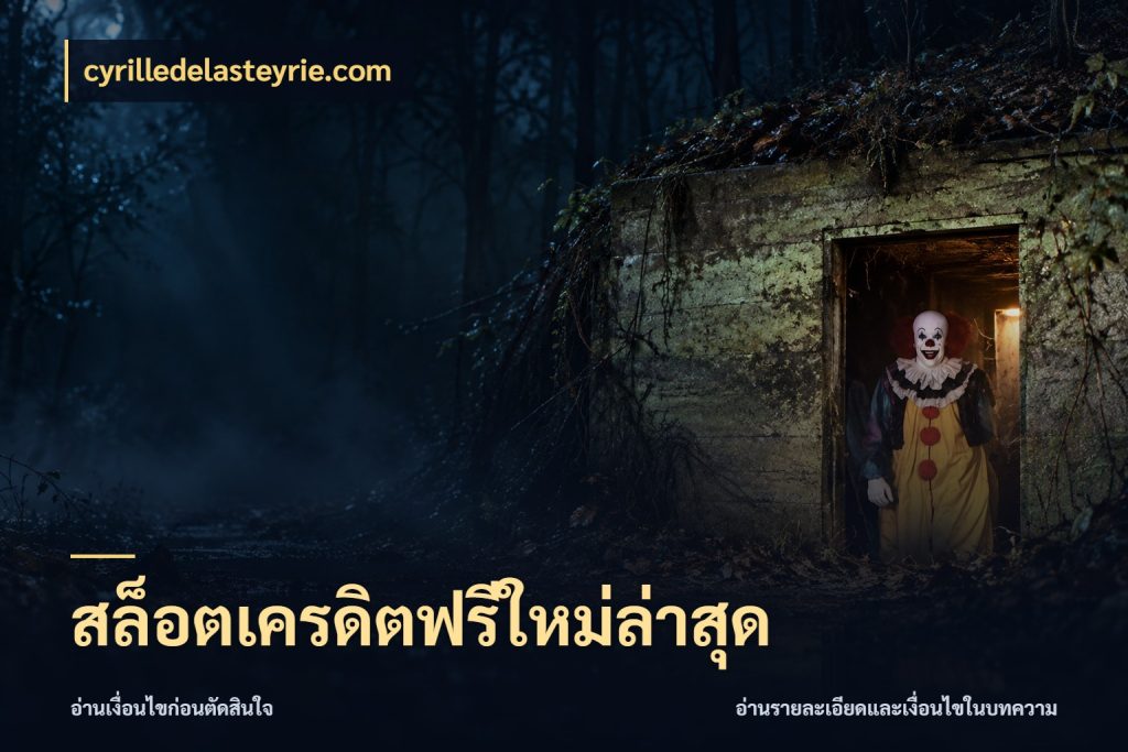สล็อตเครดิตฟรีใหม่ล่าสุด cyrilledelasteyrie.com เปิดประเด็นเครดิตฟรีสำหรับคนชอบลุ้น