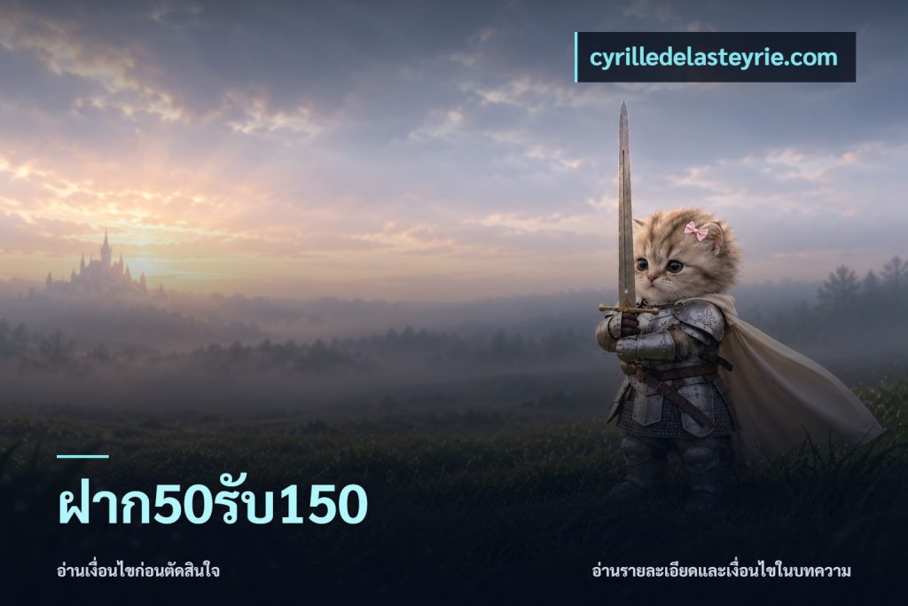 ฝาก50รับ150